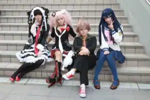 Groupe de cosplay